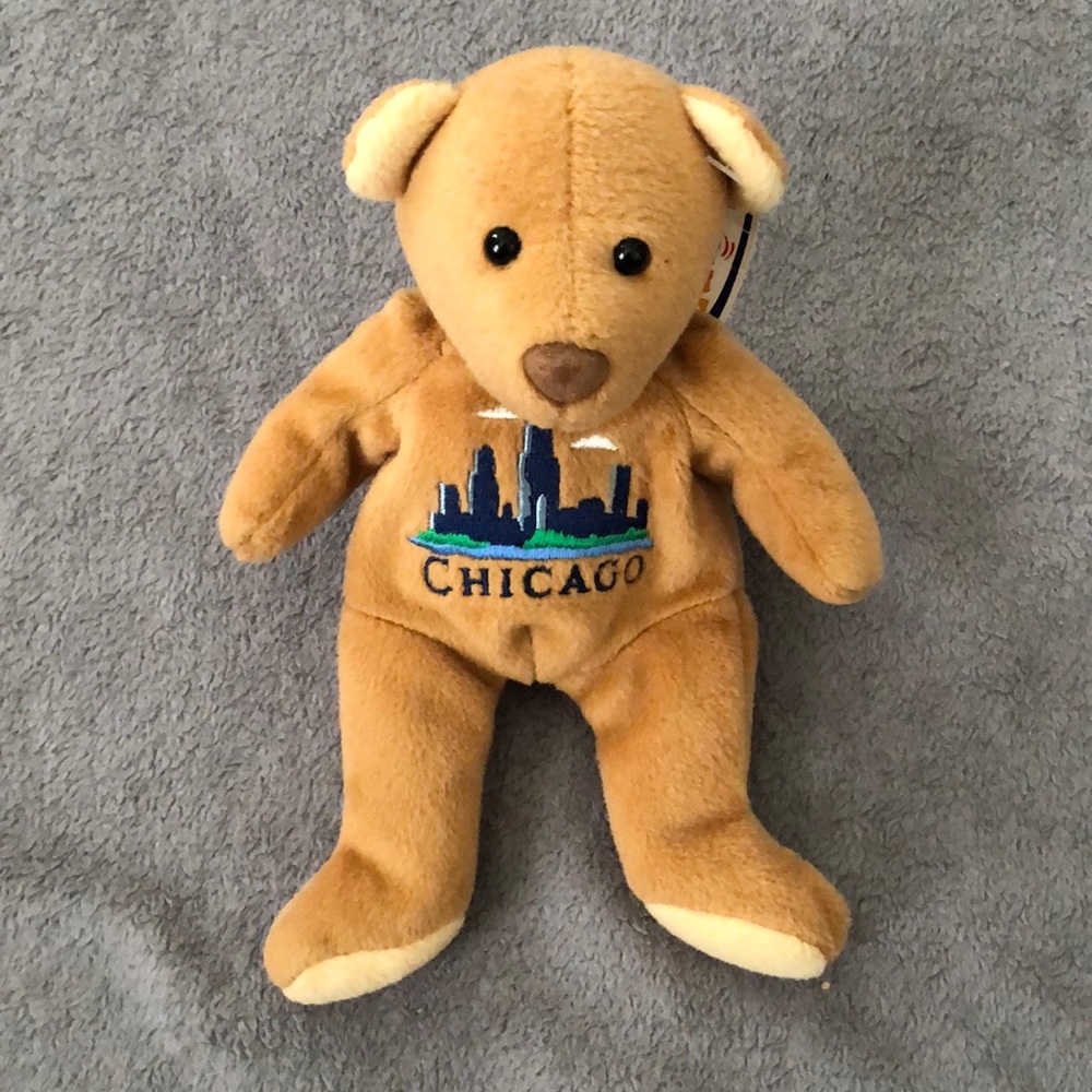 Vintage Chicago Teddy Bear Souvenir